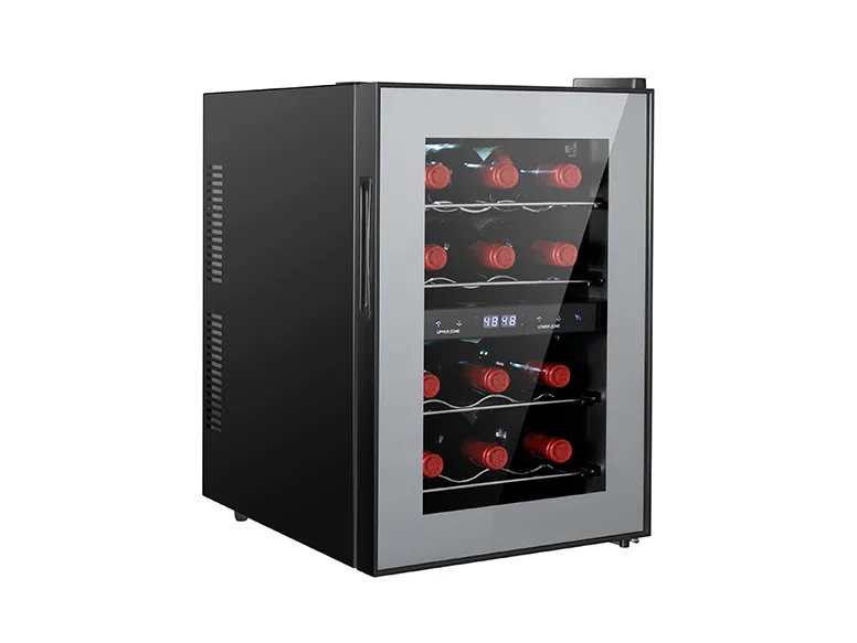 Thermoelectric Dual Zone Wine Cooler CW-34FDT